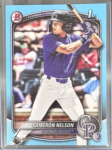 2025 bowman draft cameron - -,