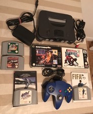 Console Nintendo 64 / N64 + Une manette + 6 Jeux