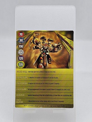 Carte bakugan golden - carte, spear