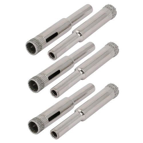 6pcs 8mm diamant - 8mm, recouvert