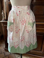 Tablier ancien en cretonne