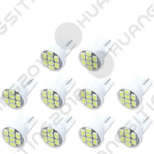 10x T10 8 SMD LED White Interior, Instrument, License Light W5W 194 168 2825 158