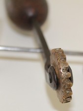 19th Century Very Large Handle Bronze Gilding Iron Gilding Binder #62