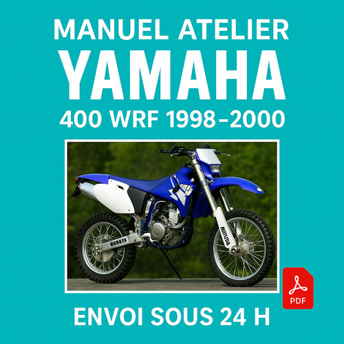 Manuel atelier yamaha 400 wrf - manuel,