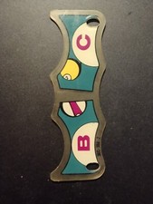 WILLIAMS - MISS-O / CUE-T - Original Plastic Pinball Pinball Pinball Decor - 30C-356-2