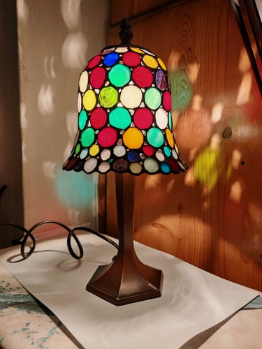 Lampe style tiffany - tiffany, art