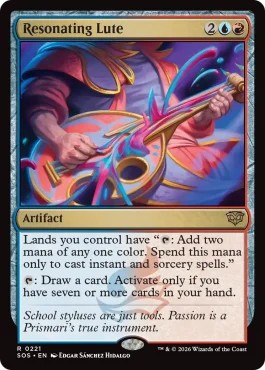 Magic mtg luth résonnant - magic,