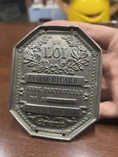 Trade plate - Ricard, private guard of Mr. Les Clayes, Napoleon era