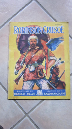 Album chromos robinson crusoe - album,