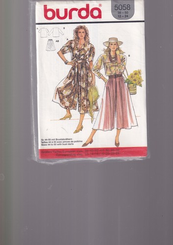 Patron burda 5058 - patron,