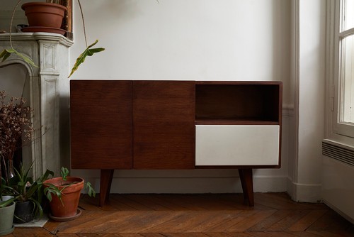 Buffet vintage bar scandinave