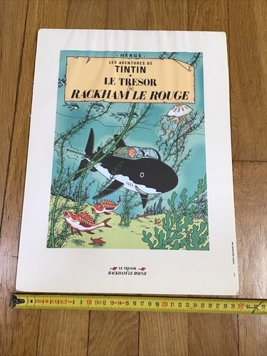 Poster tintin 30x40 sur - poster,