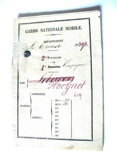 Gendarmerie livret militaire - gendarmerie,