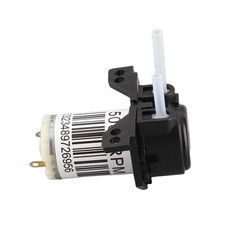 6V Miniature Silent Peristaltic Pump Titration Dc Self Priming Pump (Right Angle