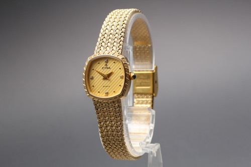 Montre femme cyma gold tank - femme,