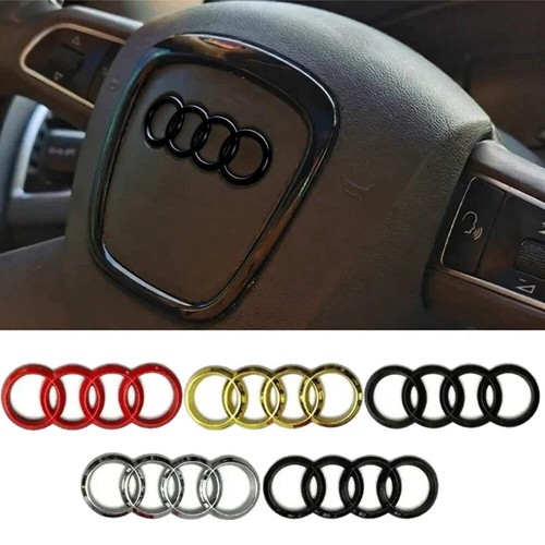 Alloy car steering wheel logo - alloy,
