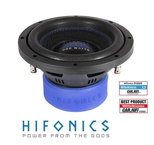 Hifonics zxs 8d2 - 20, (8")