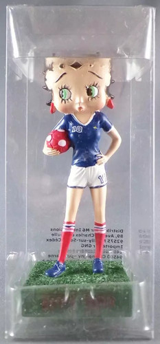 Betty boop footballeuse - betty,