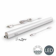Réglette LED 230V 8W luminaire plafonnier sous meuble cuisine atelier 57cm 4000K