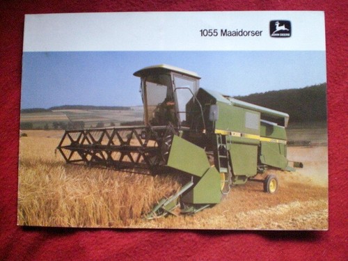 John deere 1055 combine - john,