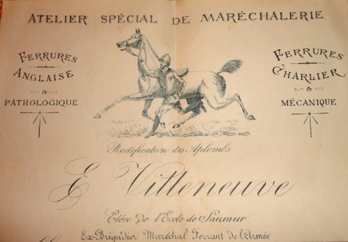 Ancienne facture 1904