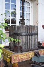 Pressoir à raisin avec