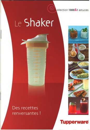 Shaker livret de recettes - le,