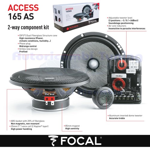 Focal access 165 enceintes - access, as