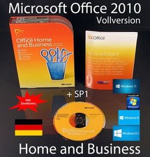 Microsoft Office Home and Business 2010 version complète boîte, CD SP1 deuxième usage emballage d'origine