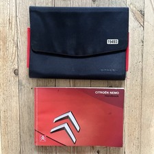 08-16 CITROEN NEMO OWNERS HANDBOOK MANUAL & WALLET PRINT 2008 Ref19493