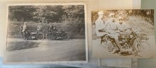 Vintage BSA Triumph Collection Motorcycle, Vintage Military Photograph