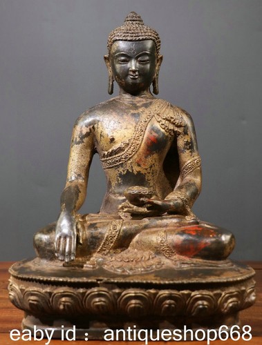 Statue bouddha amitabha en - statue,