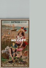 Chromo Chocolat GRONDARD EXPRESS - Children's scene: MUSSEL FISHING