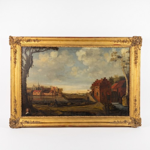 Tableau peinture grand paysage - tableau,