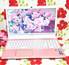 SONY VAIO Pink Intel Core i7 Windows 11 SSD 512GB 8GB Used Excellent  from Japan