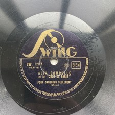 78rpm COMBELLE & Jazz de Paris