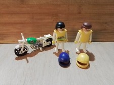 PLAYMOBIL MOTO CROSS. 2 CHARACTERS, HELMETS, MOTORCYCLE