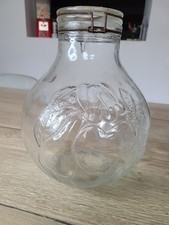 Bocal en verre soufflé