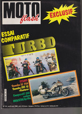 MOTO FLASH N°55 YAM XJ 750 & XVZ 12 "VENTURE" / COMP. 250 ENDURO : HVA-KTM...