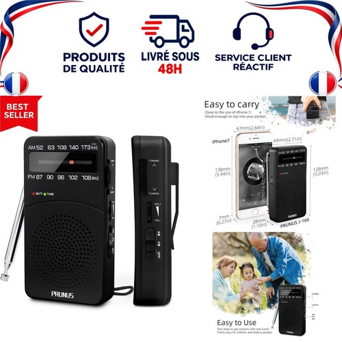 Prunus 166 radio portable - prunus, j-166