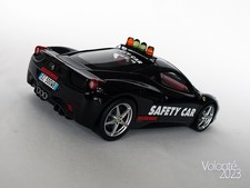 1/18 FERRARI 458 ITALIA Safety Car Ne Black Daytona BBR P1813SAF Limited 016/100