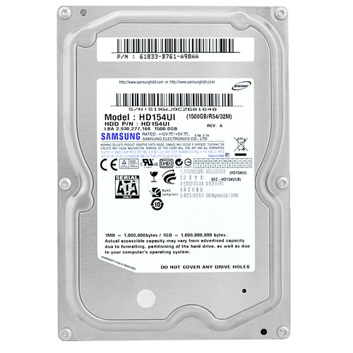 Hard drive samsung - hard, hd154ui