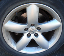 09 PEUGEOT 407 COUPE 2.0 HDI 1X 17" ALLOY WHEEL-NO TYRE 05-11 BREAKING CAR