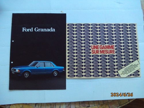Plaquettes automobiles ford - automobiles,