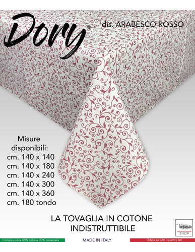 Nappe dory arabesque coton - arabesque,