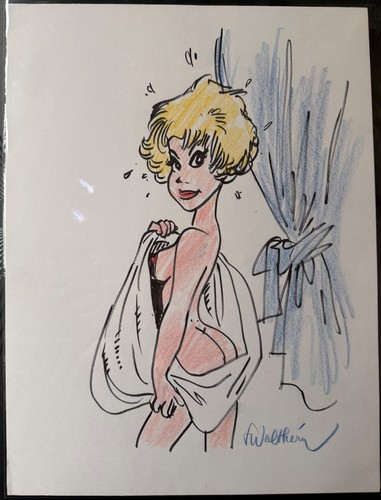 Dessin original walthery - dessin,