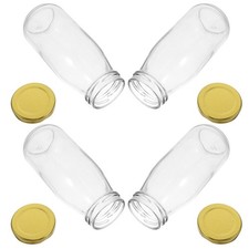  4 Pcs Bouteille De Lait En