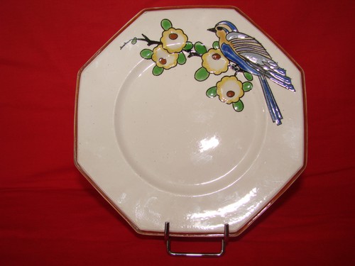 Ancienne assiette dessert art - ancienne,