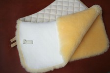 Extra Grand Peau de Mouton Coussin Selle, Tampon pour Tapis de Selle, Selle