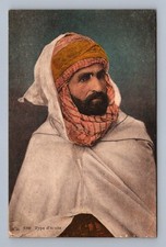 Antique Portrait Arabian Man